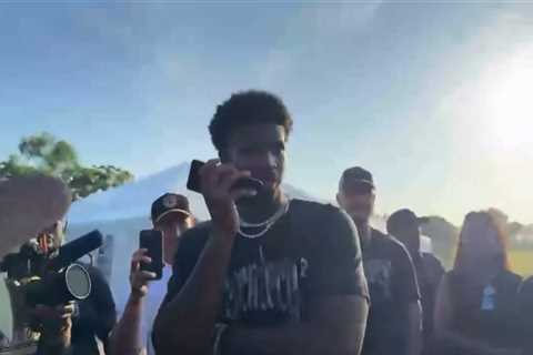 Shedeur Sanders’ NFL draft prank caller revealed as ex-Jets coach Jeff Ulbrich’s son in apology