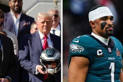 After Jalen Hurts, A.J. Brown, And More Eagles Players Chose To Skip The White House Ceremony,..