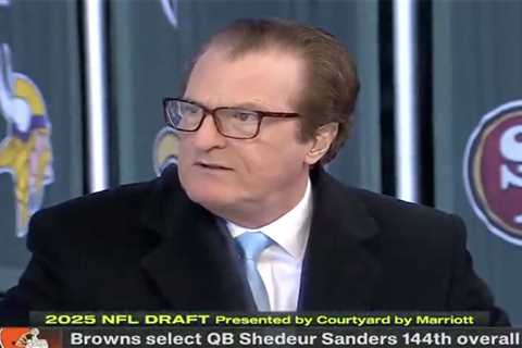 Mel Kiper unaware he ended up in middle of Shedeur Sanders NFL draft controversy