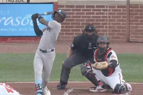 Jazz Chisholm Jr. exits game in first inning in Yankees injury worry