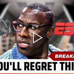 Shannon Sharpe EXPLODES After Disney & ESPN Drop Him - Threatens SCORCHED EARTH Revenge!