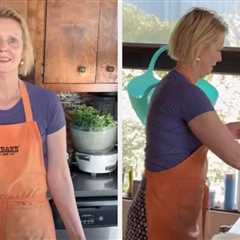 Cynthia Nixon Might Have The Most Normal-Looking Kitchen Of Any Person Apparently Worth $20 Million,..