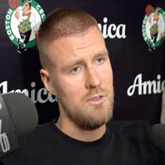 Kristaps Porzingis tortured with mystery illness as he watches shocking Celtics collapse