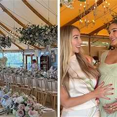 Olivia Culpo Hosts Lavish Baby Shower With Christian McCaffrey, Sisters