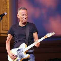 Bruce Springsteen Slams ‘Incompetent & Treasonous’ Trump Administration at Tour Kickoff
