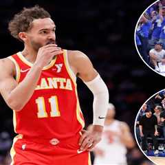 Trae Young trolls Knicks fans during Thunder-Nuggets Game 7