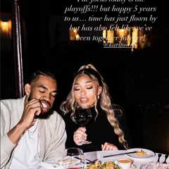 Jordyn Woods’ anniversary message to Karl-Anthony Towns keeps focus on Knicks