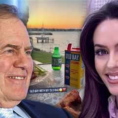 Jordon Hudson Cracks Bill Belichick Age Joke During Chicken Wing Date Night