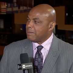 Tyrese Haliburton’s dad shown in wild bar celebration — as Charles Barkley pleads for his mercy
