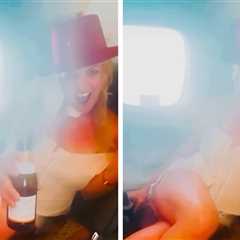 Britney Spears Defends Bizarre Airplane Behavior