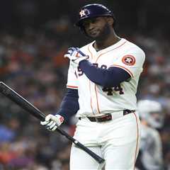 Astros shutting down Yordan Alvarez in brutal injury swerve