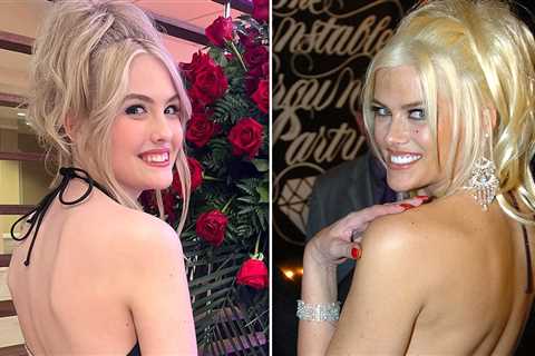 Anna Nicole Smith's Daughter Wears Mom's Vintage Gown Ahead of Kentucky Derby