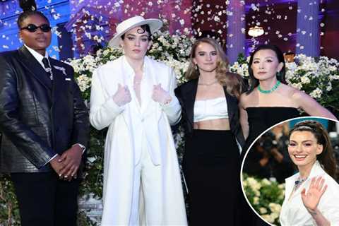 Liberty stars’ reveling in Met Gala spotlight included Anne Hathaway game invitation
