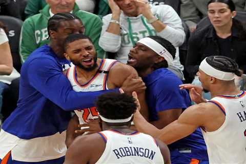 The Knicks are not just beating the Celtics, they’re in their heads