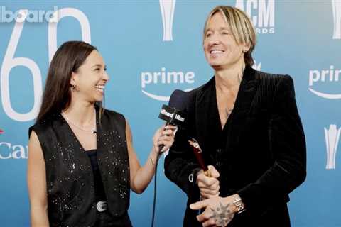 Keith Urban On Winning the ACM Triple Crown Winner, Chris Stapleton Covering His Song & More | ACM..