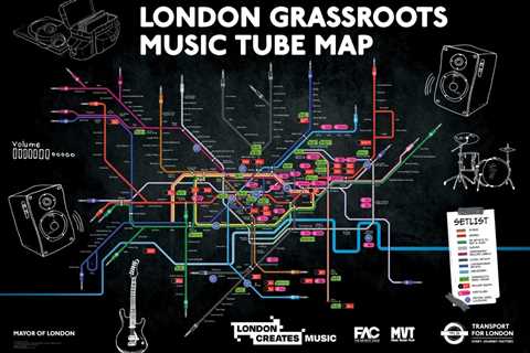 London’s Music Scene Gets New Tube Map Heralding Grassroots Venues
