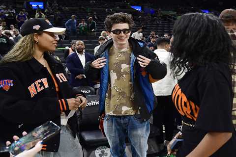 Timothée Chalamet hits Boston for Knicks Game 5 as Kylie Jenner ‘activates’ vacation mode