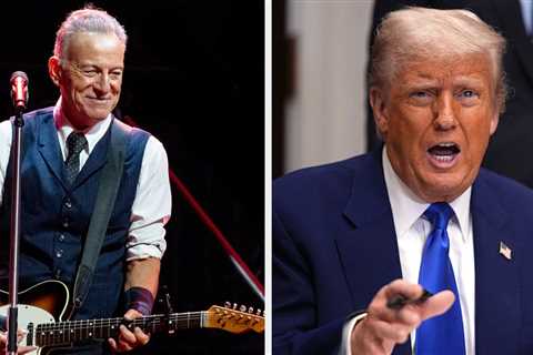 Donald Trump Responded To Bruce Springsteen's Message, And Whew, He's Upset