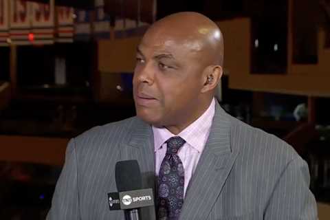 Tyrese Haliburton’s dad shown in wild bar celebration — as Charles Barkley pleads for his mercy