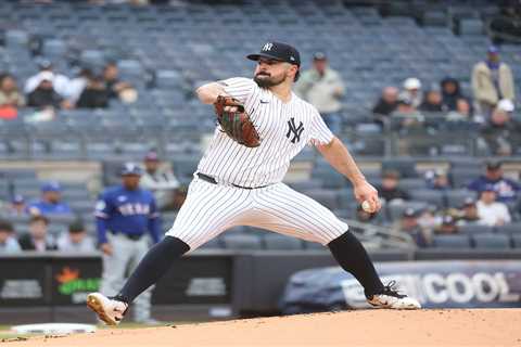 Dominant Carlos Rodon, Yankees bullpen shut out Rangers to finish sweep