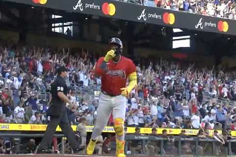 Ronald Acuna provides instant thrill in long-awaited Braves return