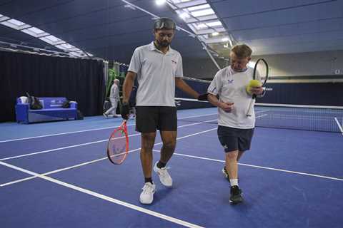 Blind tennis champion campaigns for awareness and Paralympic inclusion