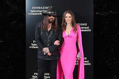 Billy Ray Cyrus, Liz Hurley Take Their Romance on the Road to Rome
