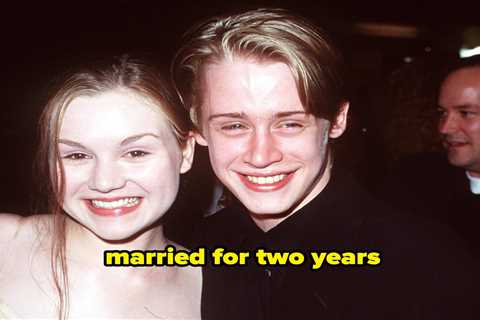 14 Famous People Who Were Teenagers When They Said I Do And How Long Their Marriages Lasted