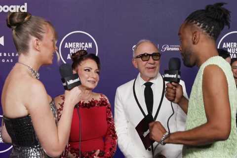 Gloria Estefan & Emilio Estefan On Performing For First Time In 30 Years at AMAs, New Album,..
