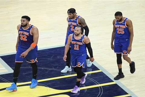 The Knicks couldn’t keep up