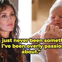 “Normalize Not Wanting Children”: People Are Praising Miley Cyrus For Her Candid Comments About..