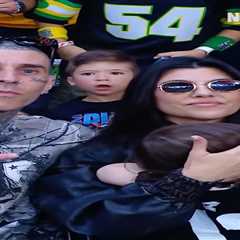 Travis Barker, Kourtney Kardashian get booed at WWE Money in the Bank