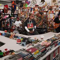 Wiz Khalifa Tears Up Following ‘Kush & Orange Juice’-Themed Tiny Desk Concert Performance