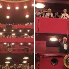 President Trump Cheered and Booed at Kennedy Center Opening