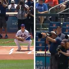 WWE Champion Tiffany Stratton Throws Wild First Pitch At New York Mets Game