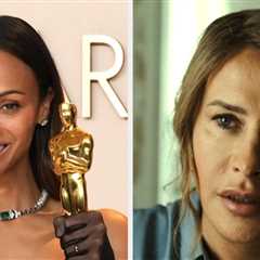 People Are Begging Zoe Saldaña To “Read The Room” After She Declared That Her “Emilia Pérez” Oscar..
