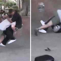 L.A. Cops Arrest Two Men After ICE Protest Body-Slam Video Goes Viral