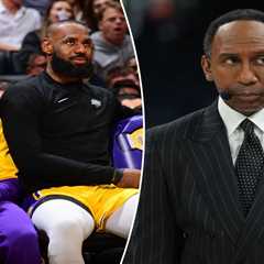 Stephen A. Smith: LeBron James ‘hid behind his son’ in our messy feud