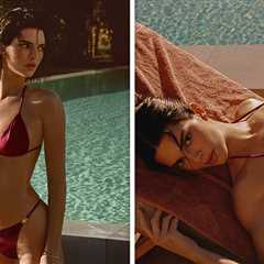 Kendall Jenner Slays in a String Bikini During New Photo Shoot