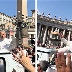 Pope Leo XIV Joins White Sox Chants At Vatican