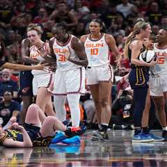 Caitlin Clark’s former coach calls for WNBA rule changes after shoving drama