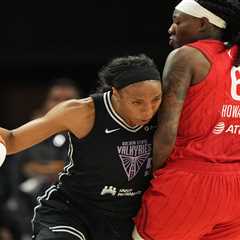 Kayla Thornton’s two late threes lead Valkyries past Caitlin Clark’s Fever