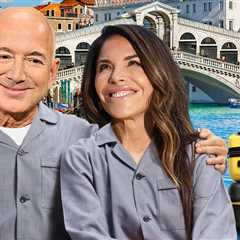 Jeff Bezos & Lauren Sanchez Wedding Theme Parties Lead To Mountain of Luggage