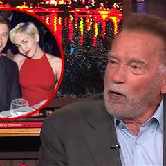 Arnold Schwarzenegger Discusses Son Patrick's Miley Cyrus Romance