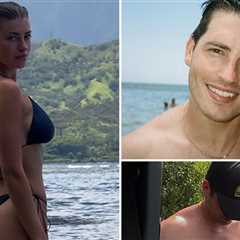 Gregg Sulkin Heats Up In Hawaii With Model Freya Tidy