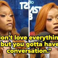 Keke Palmer Addressed What Happened That Jonathan Majors Interview After She Faced Major Backlash