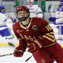 Bruins select Long Island native James Hagens with No. 7 pick to dash Islanders fans’ draft hopes