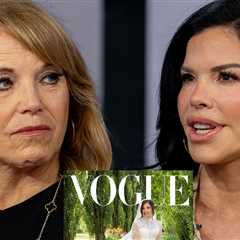 Katie Couric Calls Lauren Sanchez's Vogue Cover in Wedding Dress 'Tacky'