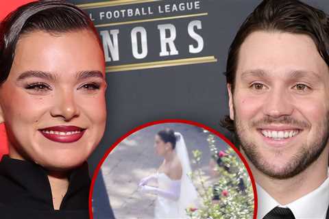 Hailee Steinfeld Walks Down Aisle, See Her Wedding Dress