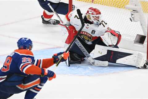 Leon Draisaitl’s OT goal propels Oilers to thrilling Game 1 win over the Panthers in Stanley Cup..